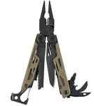 Leatherman Signal Multifunction Tool – 19 Tools for Camping and Survival – Brown