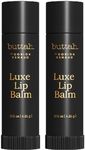 Buttah Skin by Dorion Renaud Luminating & Nourishing Lip Balm .15oz [2 Pack] - Nourishing Lip Balm for Healthy Looking Lips - Shea Butter Lip Balm - Naturally Based Skin Care - Black-Owned Skincare