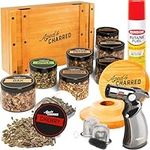 Cocktail Smoker Kit with Torch & Wo