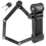 Kryptonite 4110 Keeper 585 Foldable Lock, Black/Grey