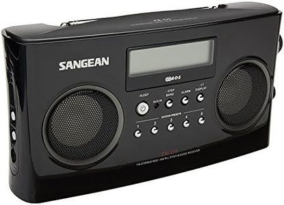 Sangean PR-D5 BK AM/FM Portable Radio with Digital Tuning and RDS