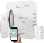 Levona Scent Waterless Diffuser - Essential Oil Aroma Smart Plug-in, Portable Scent Machine for Home, Office & Hotel Room, Covers 500 sqft - Abela 100, Classic White (with 120ml Oil & Cleaning Cloth)