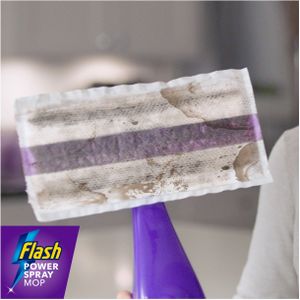 Flash Power Spray Mop Kit – Floor Cleaning System with Refillable Bottle