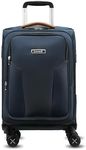 LUGGEX Carry On Luggage for Airplanes with Wheels, Expandable Carry On Suitcase, Soft Sided Luggage for Travel Business (Blue, 21 Inch)