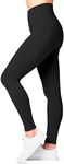 SATINA Womens High Waisted Leggings