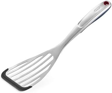 Zyliss Stainless Steel Slotted Turner - Stainless Steel Turner Spatula - Serving Spatula for Meat, Fish, Pancakes or Casserole - Dishwasher-Safe Kitchen Tool & Gadget