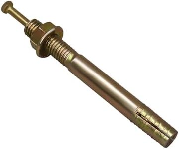 Napredak 3/8” x 3-1/2” Strike Anchor, Hammer Drive pin Expansion Anchor, Metal hit core Nail Bolt Fastening for Concrete and Cement (20 pcs)