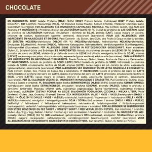 Optimum Nutrition Gold Standard Whey Isolate, Chocolate, 930g, 31 Servings