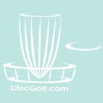 DGA Basket Logo 8" Disc Golf Vinyl Decal - White