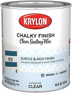 Krylon K04217000-13 Chalky Finish Half-Quart, 16 Fl Oz (Pack of 1), Clear