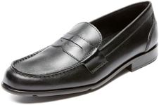 ROCKPORT Men's Classic Penny Loafer, Black 2, 10 US Wide