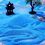 PREMIER PLANTS Blue Colored Sand 2 Kg for Aquarium Terrarium Sand Home Decor Sand Min Garden Decorative Color Sand