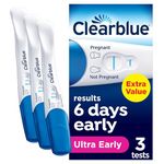 Clearblue Pregnancy Tests, Early Detection Pregnancy Test, Results 6 Days Early, 99% Accurate Results, 3 Visual Tests