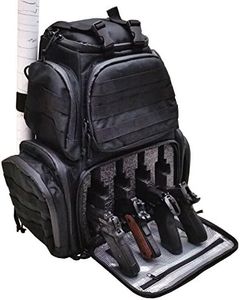 Case Club Tactical Pre-Cut 4-Pistol Backpack with Rainfly & Molle Straps (Gen 2)