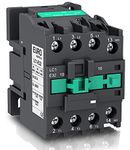 EuroControls Euro Controls Power Contactor LC1E Series - Volts 220 AC - 3 Pole - Copper coil heavy duty Mechanical Contactor with silver alloy Wire Connector (32 Amps 3pole)