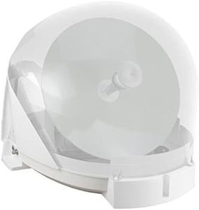 Maxview MXL023 VUQube 2 Fully Automatic Portable/Roof Mount Caravan Motorhome Satellite Dish with Twin LNB - White