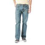 Signature by Levi Strauss & Co. Gold Label Men's Relaxed Fit Flex Jeans (Available in Big & Tall), Titan, 34W x 36L