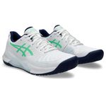 ASICS Mens Gel-Challenger 14 White/New Leaf Tennis Shoes - 10 UK (1041A405.103)