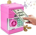 ZCOINS Pink Piggy Money Bank for Ki