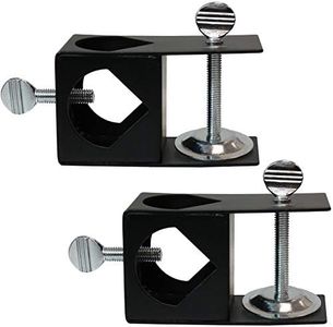 Sunnydaze Deck Clamp - Outdoor Torch Mount Holder - Set of 2