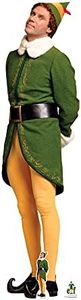 STAR CUTOUTS SC1696 Buddy Elf Waiting for Christmas Lifesize Cardboard Cutout Festive Party Decoration