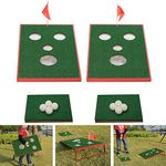 SPRAWL Chipping Game Golf Cornhole Set Beach Golf Backyard Game - Chipping Game Training with Family, Friends
