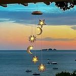 Solar Wind Chimes for Outdoor Light