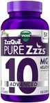 ZzzQuil Pure Zzzs, Advanced 10mg Melatonin Gummies, Sleep Aid, Berry Flavored, with Chamomile & Lavender, Fall Asleep Fast, Drug-Free, Non-Habit Forming, 100ct