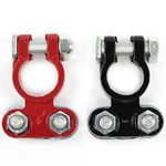 Battery Terminals Connectors Clamps,Battery Terminals Top Post Connectors Clamps for Marine Car Van Boat Vehicles