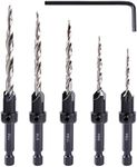 Wood Countersink Drill Bit Set, New