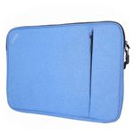 LAXIS Laptop Cover for Men and Women Laptop Sleeve Laptop Pouch for Office Laptops Laptop Bag for Men and Women Padded, Waterproof and Dust Proof Laptop Bag for Women (Size 38x27x4 Cm) - Sky Blue