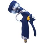 NIRVA WITH DEVICE OF WOMEN PICTURE Metal 8 Diffrent Pattern Water Sprayer (Blue)