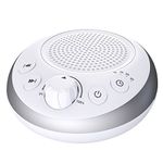 iDealSleep Loud Sound Brown Noise Machine White Noise Machine Nonstop 30 Soothing Sounds for Baby Kids Adults Sleep Pinknoise Machine 36-Level Vol Auto-Off Timer Memory Function for Home Travel Office