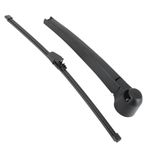 Rear Wiper Blades and Arm, Rear Windshield Wiper Blade and Arm Set Replacement for V-W Polo MK4 2002-2009