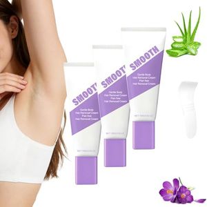Hair Removal Cream, Smooth Hair Removal Spray, Gentle Body Hair Removal Kit, Hair Removal Cream for Sensitive Skin, Fast-Acting, Gentle Soothing Body Legs Underarm Women and Men (3 Pcs)