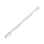 1Pcs Net Curtain Rods Extendable,30-50cm Extendable Hanging Bar,Tension Cupboard Rods, Adjustable Small Spring Tension Rods Extendable Cupboard Bars for Bookshelf Wardrobe Bathroom(White)