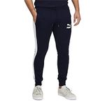 PUMA Men's Iconic T7 Track Pant (Available in Big and Tall Sizes), Peacoat, Large