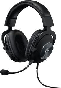 Logitech G PRO X Gaming Headset – Black, Wired Over-Ear