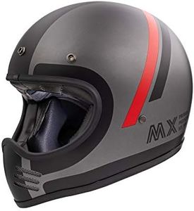 PREMIER HELMET MX DO17 BM SILVER,M