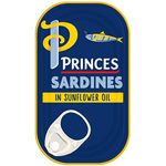 Princes Sardines In Sunflower Oil - 10x120g