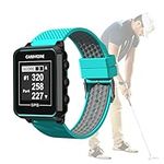 Canmore TW356 Golf GPS Wearable Device for Men and Women, Free 41,000+ Preloaded Courses Update Worldwide, High Contrast LCD Display, Upgrade IC Chip, Lightweight Accessory for Golfers, Turquoise