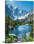 Rocky Mountain National Wall Art Colorado National Parks Wall Poster Nature Landscape Forest Wall Art National Geographic Photograph Mountains Landscape Pictures for Bedroom Office Living Room 12x16”