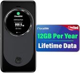 GlocalMe MeowGo G50Max 5G Mobile Hotspot, NTN Satellite Communication(SMS), Portable WiFi Hotspot for Travel in 200+ Regions, AI Smart Pocket WiFi with Lifetime Data, 12GB Per Year, No SIM Required