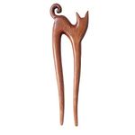 MaryCrafts Wooden Handmade Hair Pin, Hair Fork, Hair Stick, Hair Accessories