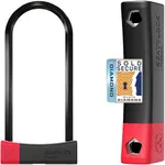 Seatylock Mason Bike U Lock - Patented Heavy Duty Anti Theft Diamond Security Bicycle Lock - Super Wide Safety Master Tool ULock with Keys for Electric Bikes Scooters and Motorcycles (11.8 Inch)