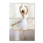 Ballet Dancer by The Macneil Studio, 12x19-Inch Canvas Wall Art