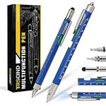 Gifts for Men Dad Husband Him Valentines Day, Anniversary Birthday Gifts Idea for Him Boyfriend, 10 in 1 Multitool 2pc Pen Set, Heartfelt Presents Tool Gifts for Handyman, Cool Gadgets Stuff