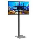 DURAMEX (TM) LCD LED Plasma TV Small TILT Floor Mount, Floor Stand, Mobile Stand, Mobile Mount, Screen Bracket,TILT 15, 32 40 42 46 50 55 60 65 for Store Shop Window Display Digital Signage