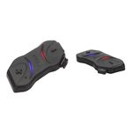 Sena SMH10R Low Profile Motorcycle Bluetooth Headset and Intercom Dual Pack