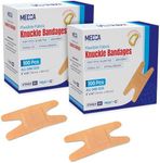Flexible Fabric Bandages - Flex Fabric Adhesive Bandages Knuckle Bandages for Finger Care and to Protect Wounds from Infection - (200 Count)